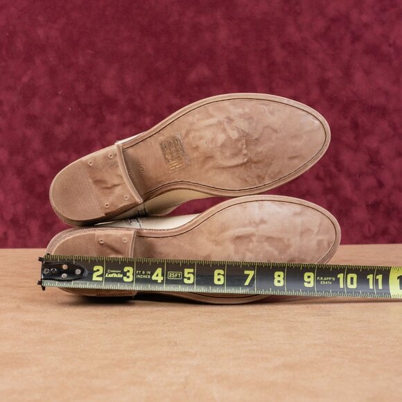 Miz Mooz Women Carlitos Western Cowboy Zip Pull Linen Leather Boots 8.5US EUR39 - Picture 5 of 8